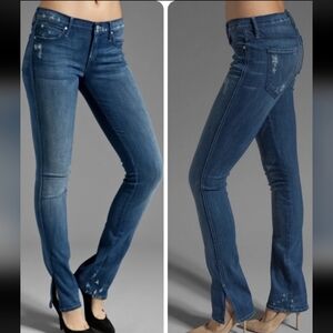 MOTHER The Slasher Skinny Jean in Hillbilly Heart, Sz 27